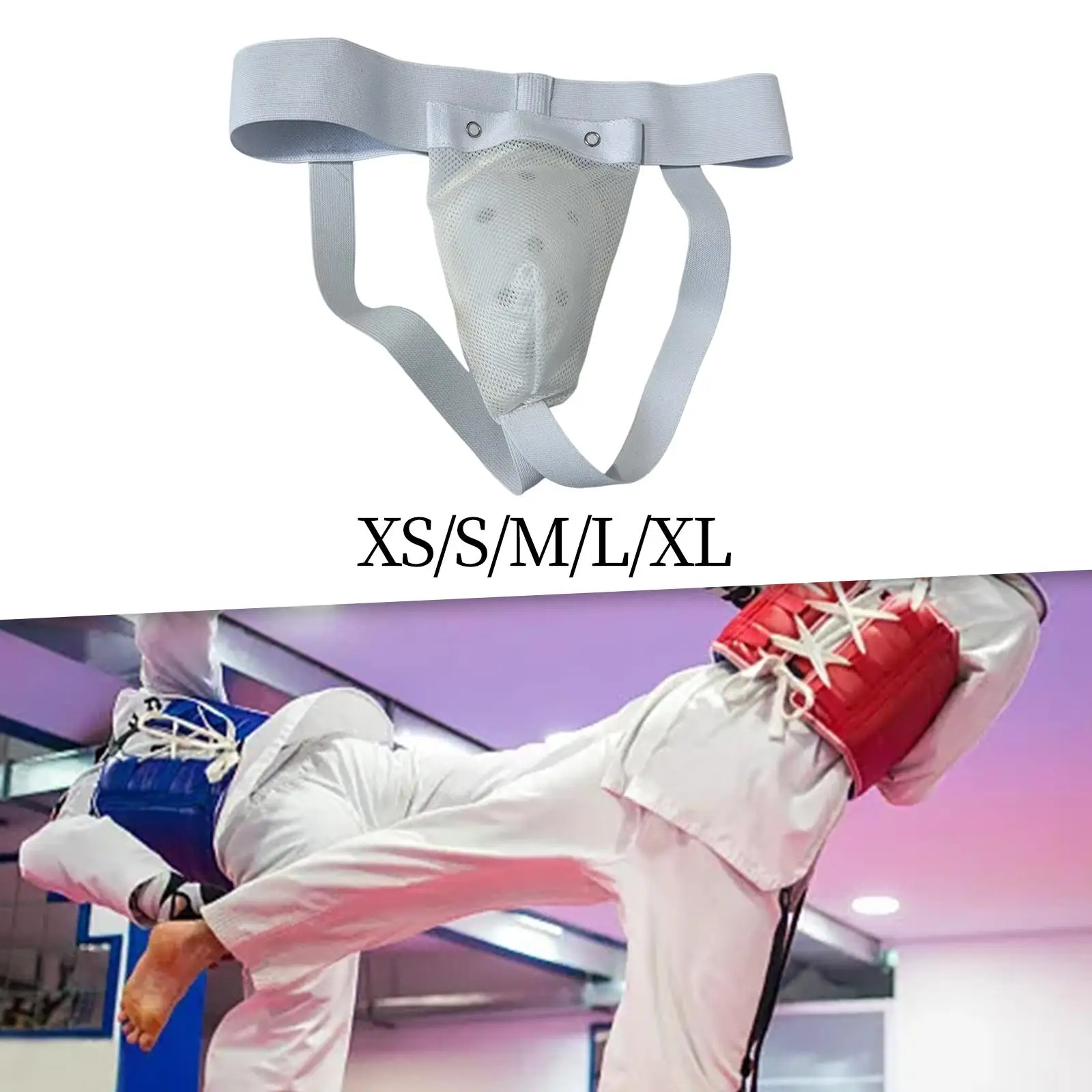 Taekwondo osłona na krocze Muay Thai ochrona kickboxingu ochraniacz pachwiny puchar Karate dla Jockstrap Sanda boks walczący Grappling