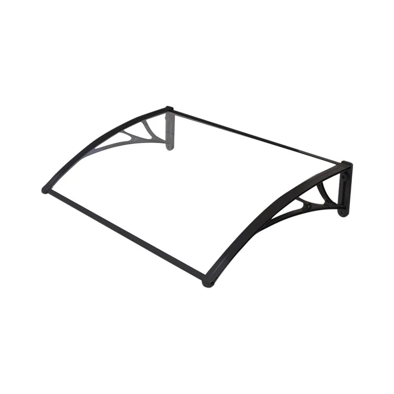 Plastic steel canopy Outdoor rainproof awning Balcony window rain shield Sun shed Simple household shed Factory direct sales