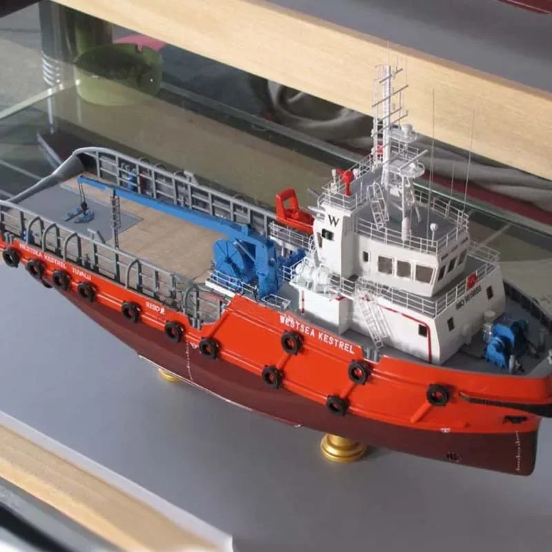 Engineering Ship Model  Ornaments Tugboat Model Kit 45cm Three-purpose Ship Model Customized Various Ship Models