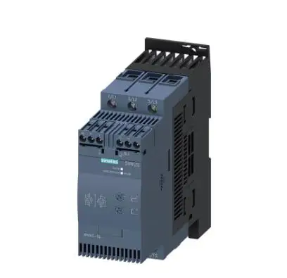 3RW-40261TB04 3RW40261TB04 SIRIUS soft starter S0 25 A, 11 kW/400 V, 40 °C 200-480 V AC, 24 V AC/DC Screw terminals Thermistor m