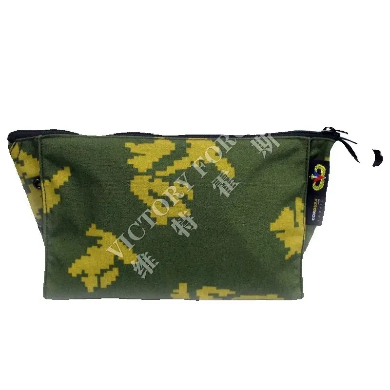 

Открытый 24x15x7 см 500D камуфляжная сумка для хранения с желтыми цветами