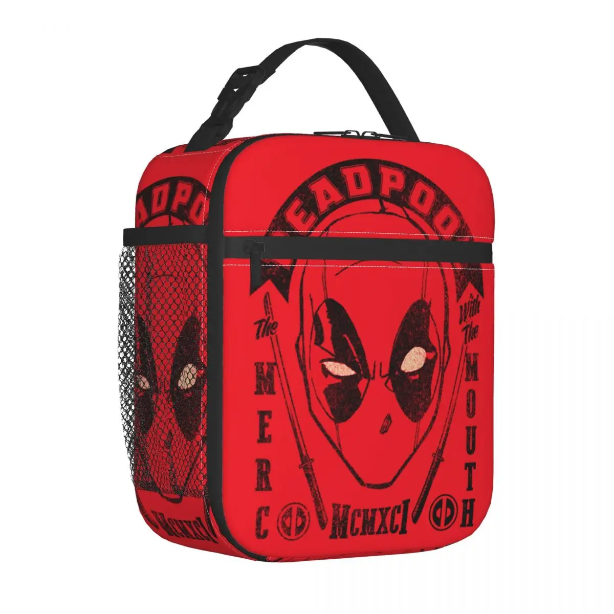 Borse per il pranzo isolate Deadpool contenitore per il pranzo grande borsa termica Lunch Box Tote Office Picnic Girl Boy