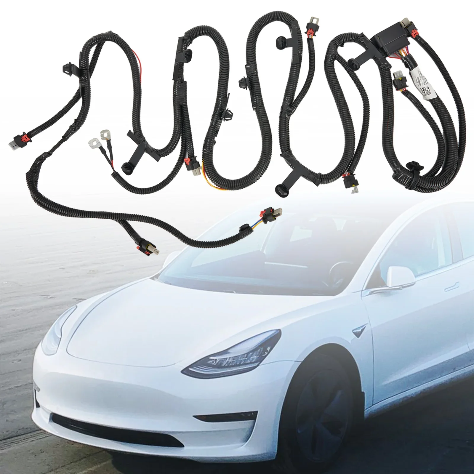 Per accessori per auto paraurti anteriore Tesla muslimdirect Fit per Tesla Model Y paraurti anteriore Plug-and-play di alta qualità