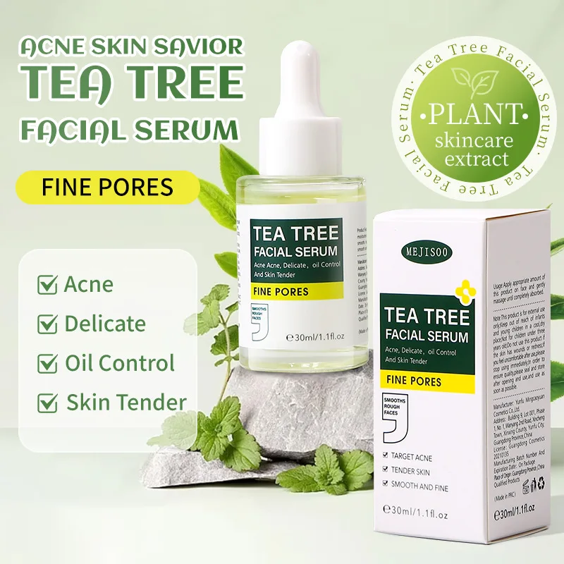 Tea Tree  Essence Moisturizing Brightening Soothing and Repairing Long-lasting Water Locking Moisturizing Essence