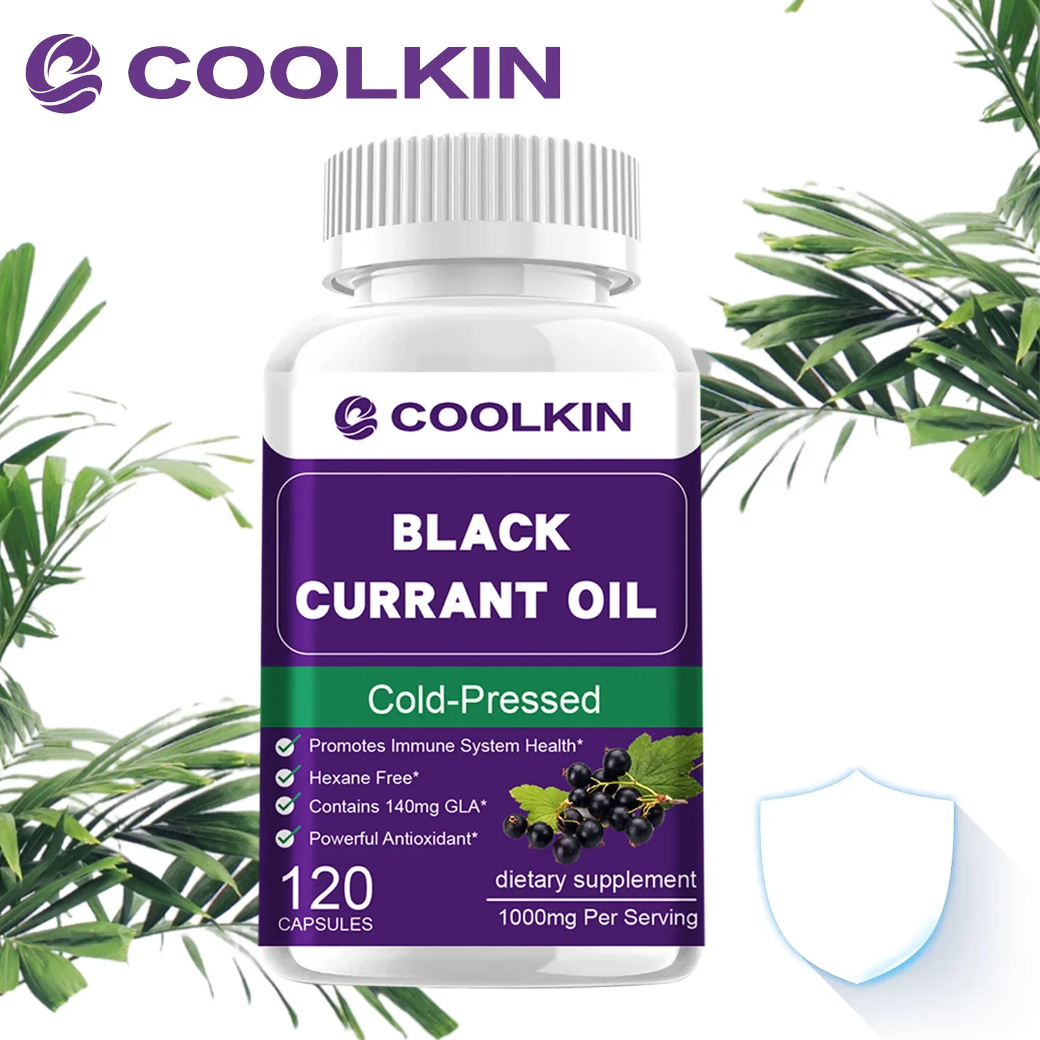 

Black Currant Oil - Prevents Frizzy Hair, Nourishes The Skin, Regulate Hormone Balance