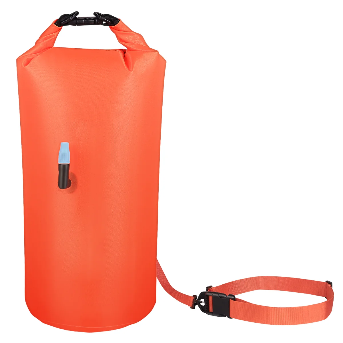 

Clispeed Multipurpose Swim Buoy Safety Float Storage Bag for Swimmers Triathletes Snorkelers Surfers (Orange)