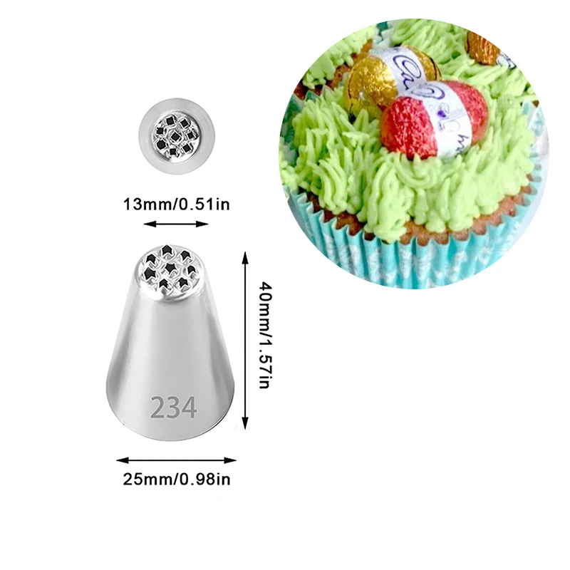 8PCS Piping Bag Nozzle Confectionery Cake Pastry Sleeve For Decoration Silicone Tools Pocket A Professional Nozzles Cream Icing