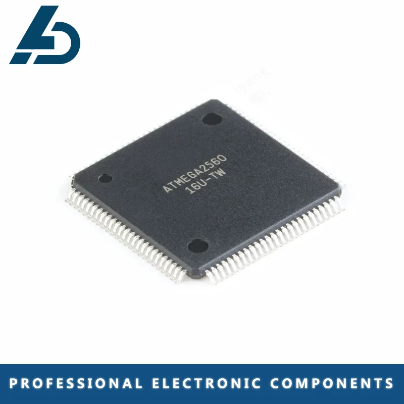 2-10PCS ATMEGA2560-16AU chip 8-bit microcontroller 256K flash 5V QFP-100