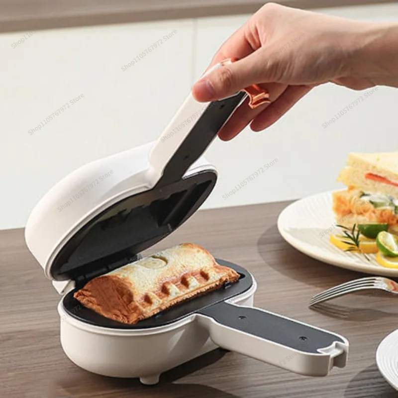 For 110V Multifunctional Breakfast Maker, Kitchen Small Sandwich Maker Bread Spitter Driver Hot Dog Maker
