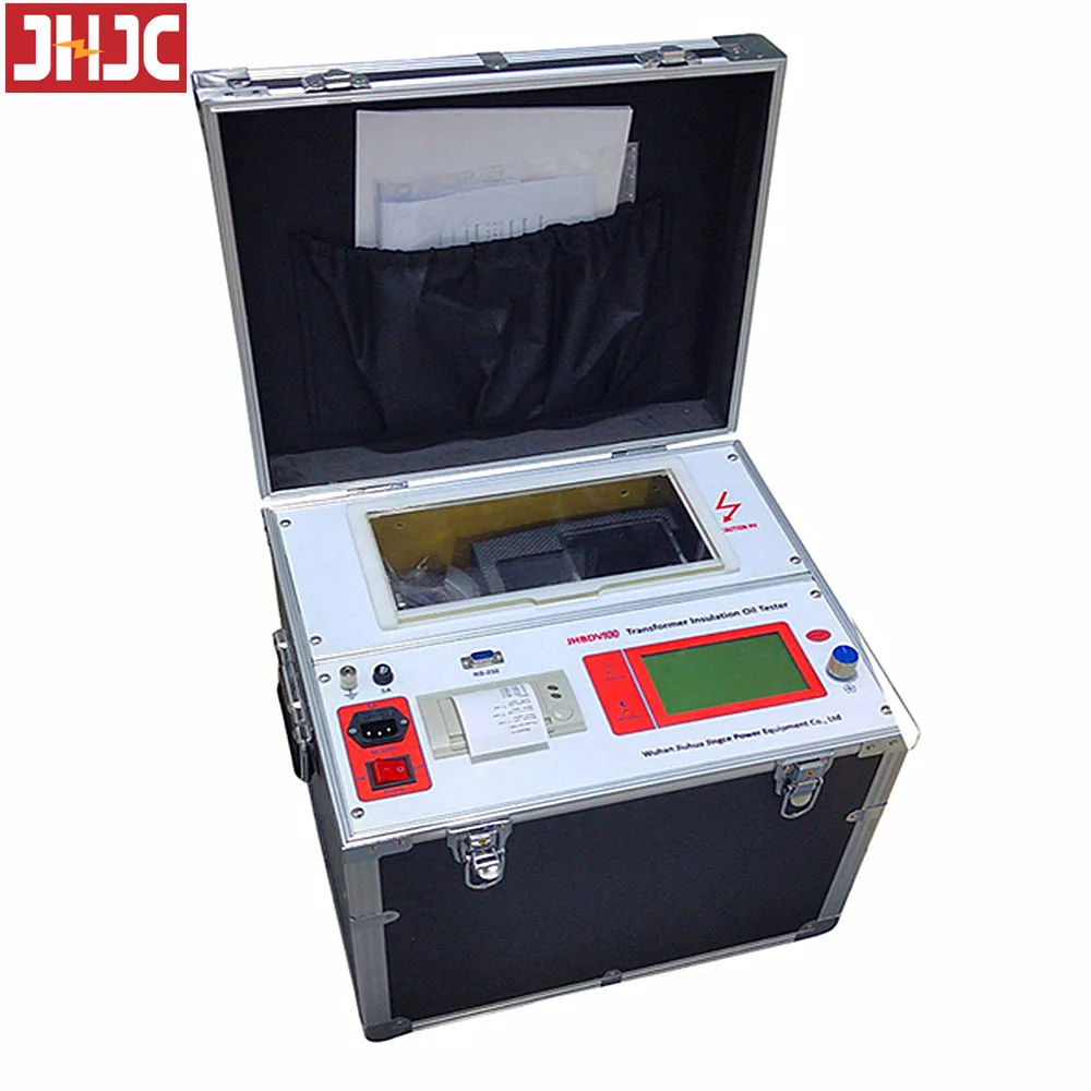 Manufacturer Price 100KV Transformer Oil BDV Tester Insulation Oil Dielectric Tester Breakdown Voltage Transformer Test Machine