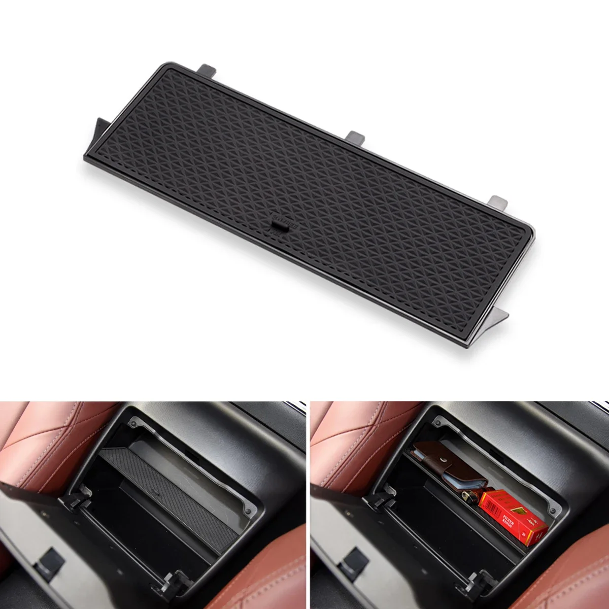 

Central Control Armrest Box Storage Tray Fit for Mazda MX-5 ND RF Miata Roadster Accessories