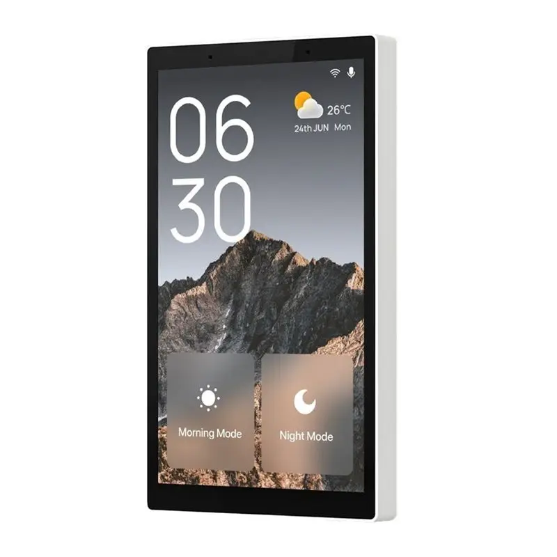 

5-дюймовая сенсорная панель управления Tuya Smart для централизованного управления умными сценариями, встроенный переключатель для Alexa/Gateway