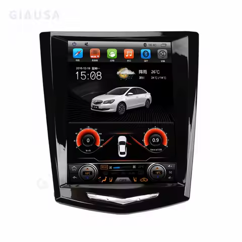 Android 13 IPS screen Tesla PX6 For Cadillac ATS/ATSL/XTS/ SRX 2013 2014 2015-2017 Head Unit Auto Stereo Multimedia Player Radio