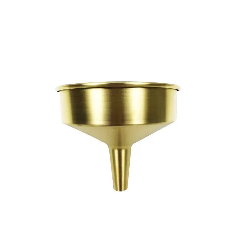 Explosion-proof aluminum funnel Copper oil funnel Thickened and lengthened Anti-static copper Oil unloading curved nozzle for