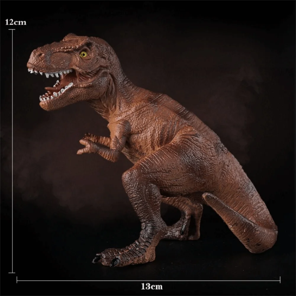 Boutique Model Multiple Sizes Dinosaur Model Rubber Realistic Dinosaur Action Figures Educational Tyrannosaurus Birthday Gift