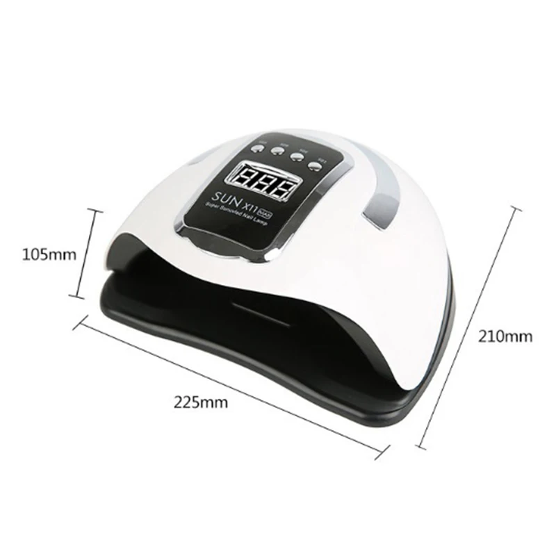 ビューティーサロン-ネイルランプx11max,マニキュア用UVランプ,LED速乾性マシン,UVランプ硬化