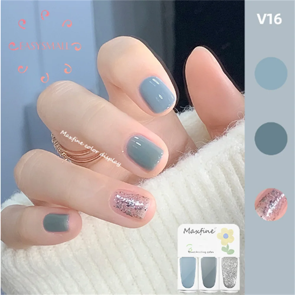 Schokoladen braune Farbe Gel Nagellack Herbst semi permanente Gel Lacke für Weihnachten Nail Art Designs matte Dec klack Maniküre