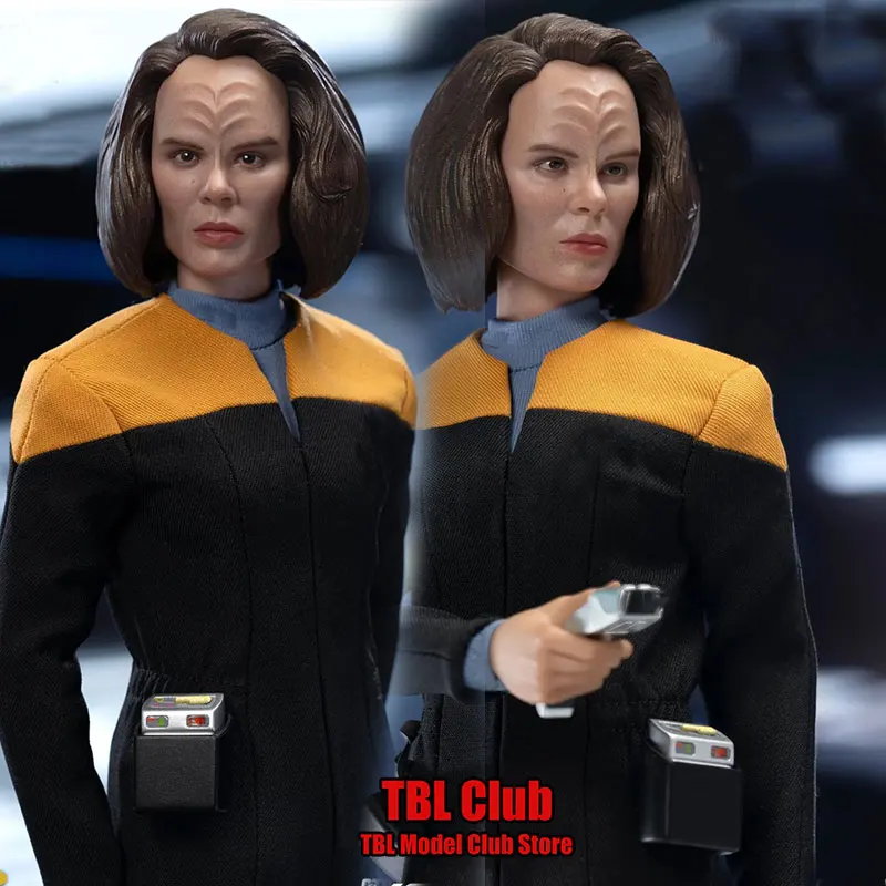 In Stock 1/6 Scale Female Soldier B'ELANNA Federal Liaison Officer Zoe Saldana Full Set 12inch Action Figure Model