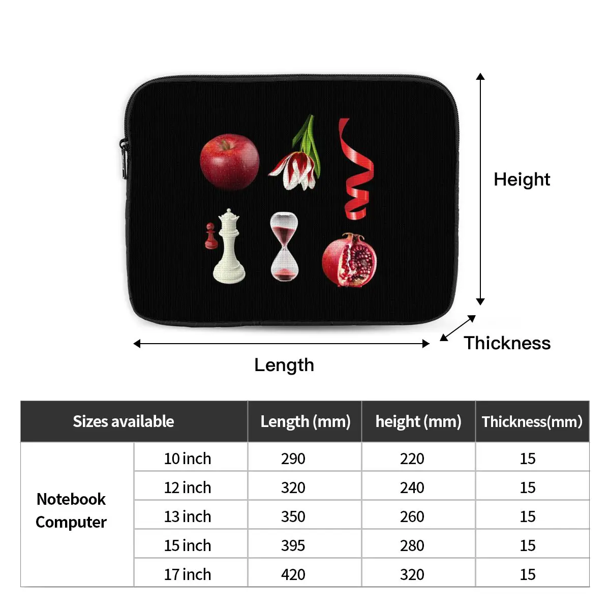 Twilight Book Cover Inspired Artistic Photos Notebook Laptop Bag Case Pouch For Macbook Air Pro Tablet Shockproof Case Bag