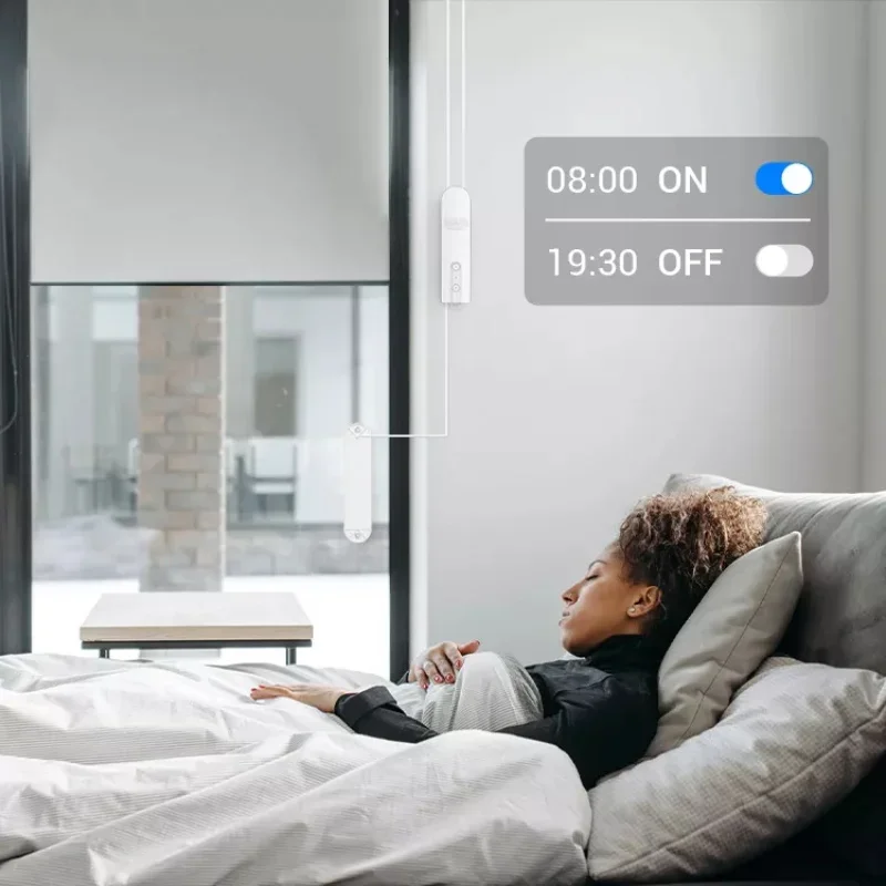 Tuya Tirai Rol Bermotor Cerdas Drive Tuya Tirai Pengangkat Bukaan Penutupan Driver Shade Shutter Drive Pembuka Motor