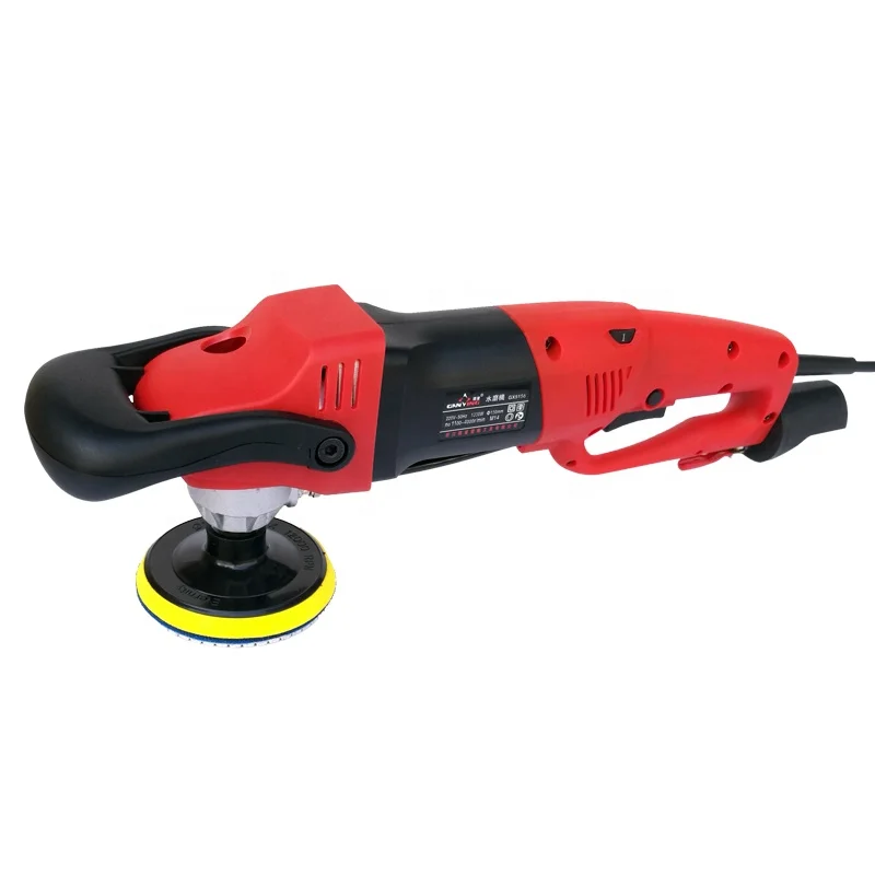 آلة تلميع السيارات الكهربائية بقدرة 1200 وات من الدرجة الصناعية، آلة تلميع الأرضيات