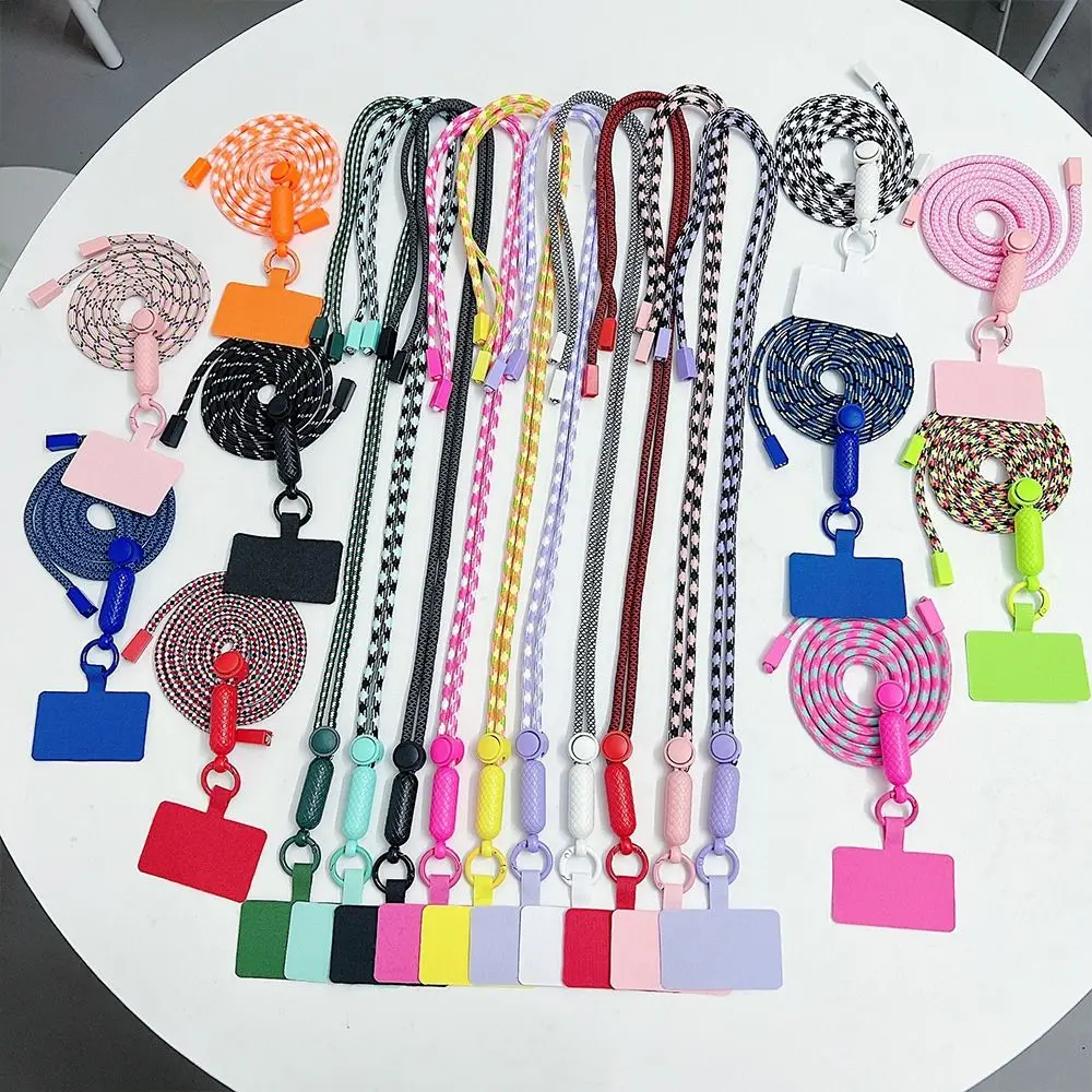 Fashion Adjustable Hanging Rope Multifunctional DIY Neck Hanging Nylon Mobile Phone Chain Mobile Phone