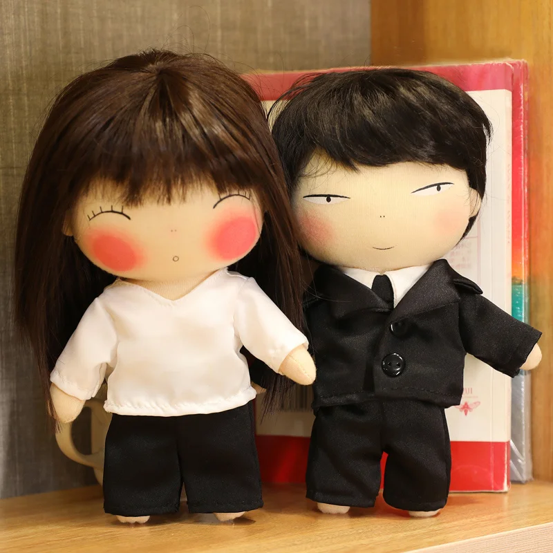 HIgh Quality Korea Drama The Office Blind Date Couple Idol Figure Plush Doll It’s Okay to Not Be Okay toys TV Wedding Toys