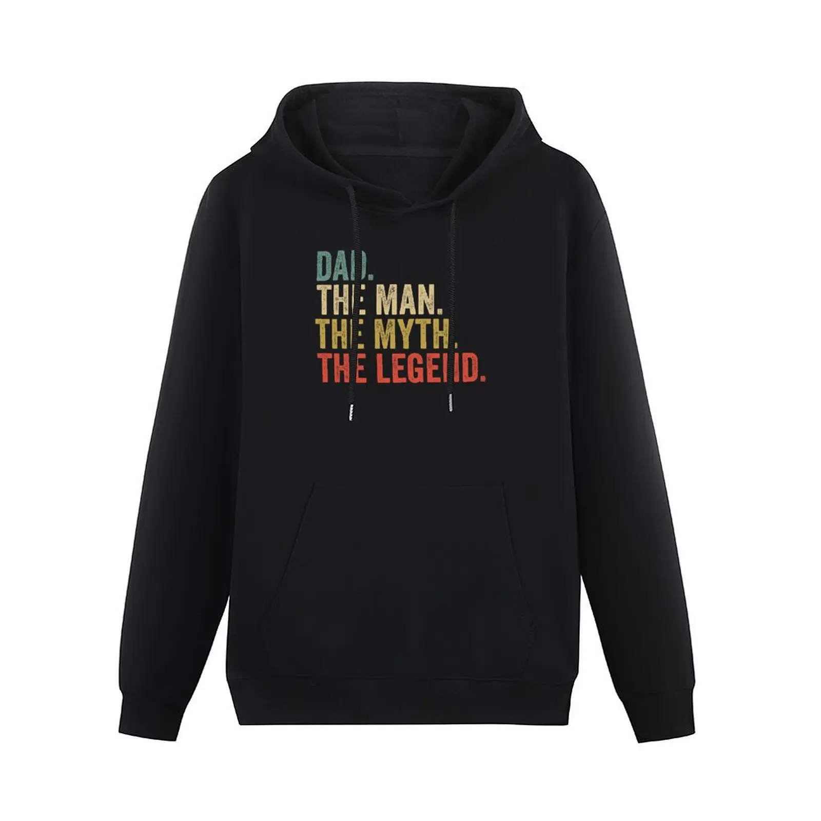 Dad the man the myth the legend retro fathers day Pullover Hoodie mens clothing autumn new products hoodie oversize