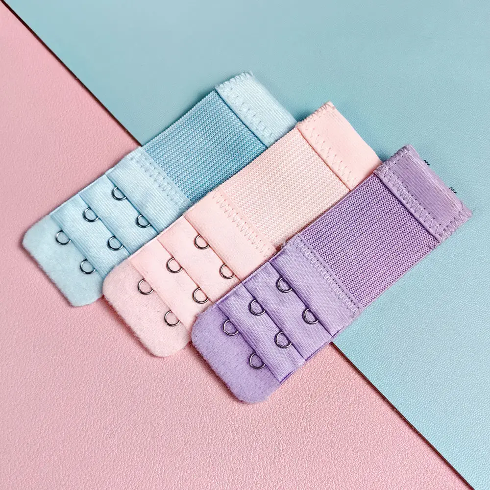 Stretchy Bra Extension Clip 2 Hooks Underwear Connector Adjustable Lingerie Accessory Comfort Back Buckle Strap Tool