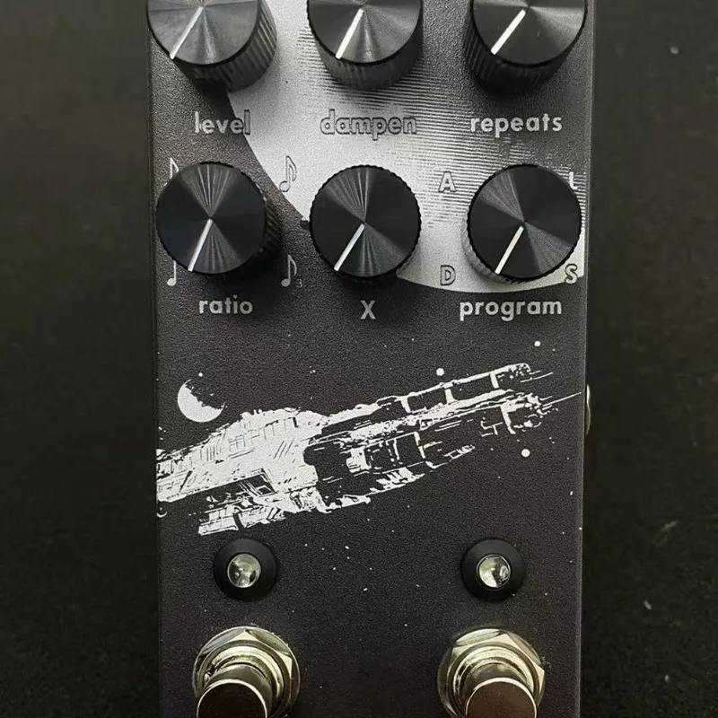 for Multi Function Delay Guitar Pedal Digital Analog Lo Fi Slapback Effect