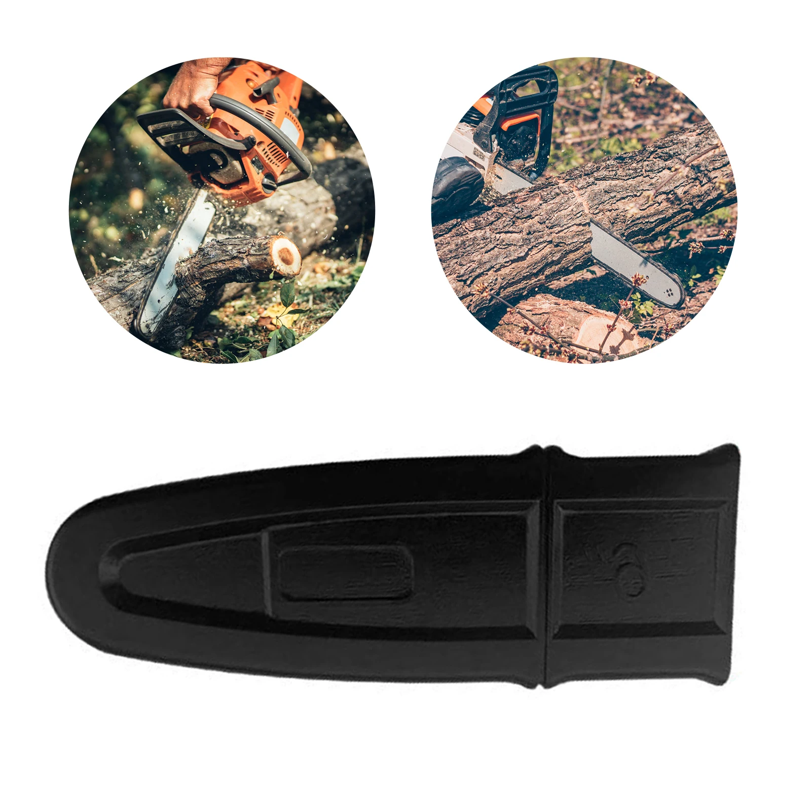 1PCS Chainsaw Bar Protective Cover Scabbard Chainsaw Bar Cover Scabbard Guard Large Saws For 4/6/8 Inch Chain