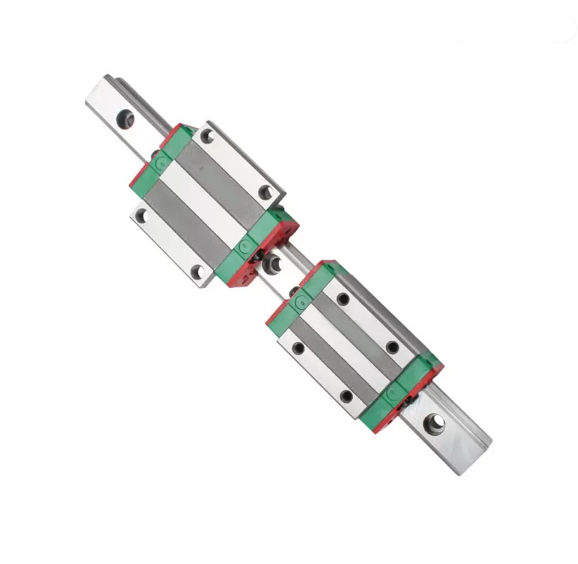 HGR15 Linear Guide Rail + HGH15CA/HGW15CA Block 100-2000mm CNC Router Parts High Precision Linear Guideway 15mm