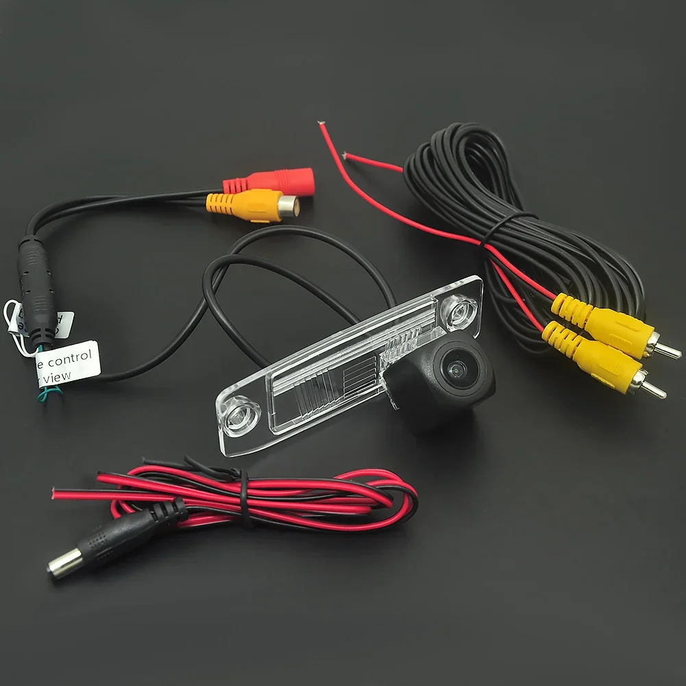 170 °   كاميرا الرؤية الخلفية للسيارة عين السمكة 1080P AHD لسيارة Hyundai Elantra Sonata Accent Tucson Kia Sorento Sportage Carens Opirus