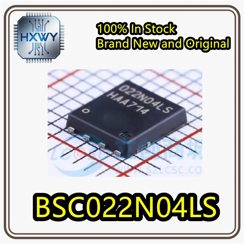 (5/50 pieces) BSC022N04LS 022N04LS TDSON-8 N-channel MOSFET 40V65A Chip Brand New Original In Stock