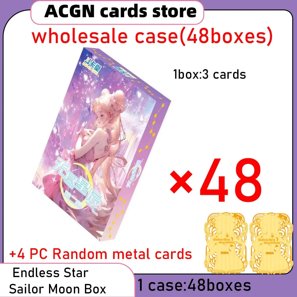 Prezzo basso DUKATANG Endless Star Sailor Moon Box Goddess Story Card