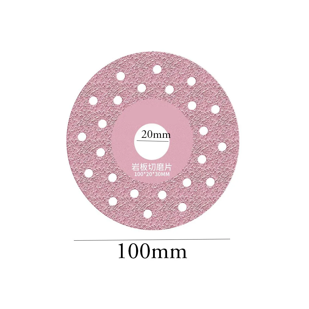 1pc 100x20mm Diamond Cutting Disc Grinding Wheel Ultra-Thin Slab Cutting Blade For Angle Grinder Tile Marble Trimming Grinding