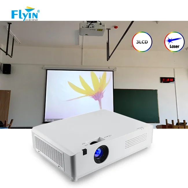 Projectors & Presentation Equipments Mapping Projector 3lcd 4k Outdoor Daytime For Education Business