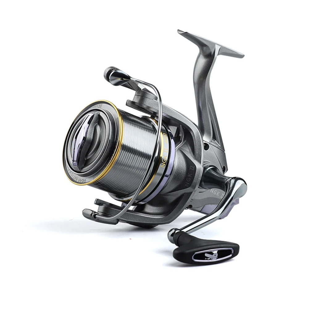 CNC Metal Rocker Mechanism in a Reliable Design Aluminum Alloy Wheel Fishing Reel Model 800014000 is Built to Last