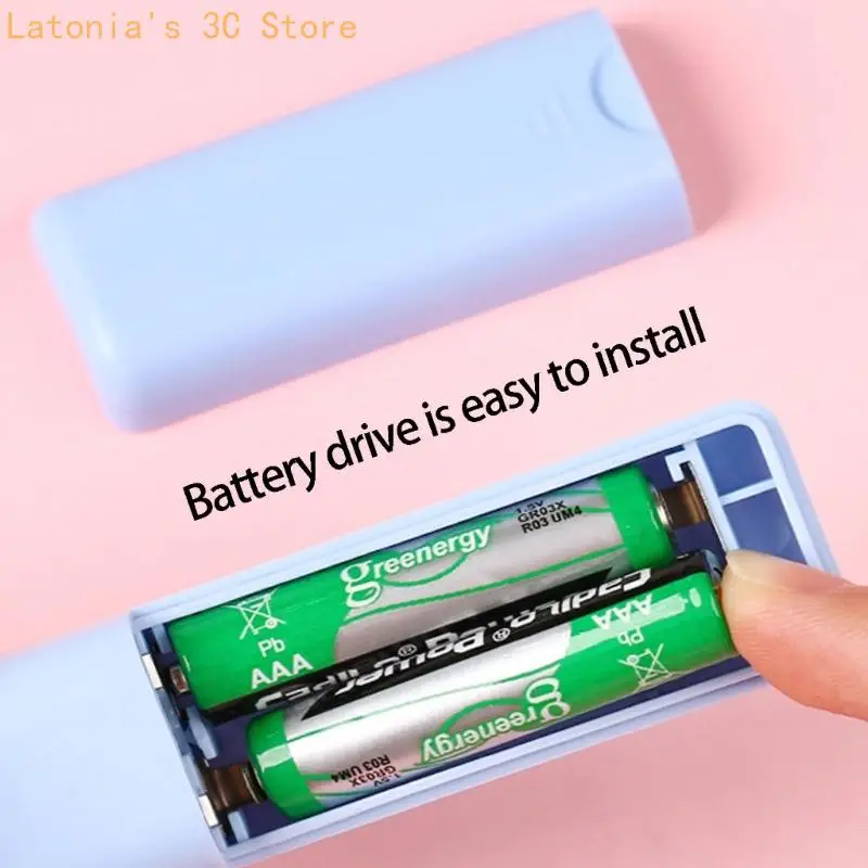 Auto Electric Eraser with 12 Refills for Artist Beginner Battery Powered Eraser with Fan for Sketching Drawing Painting X3UB