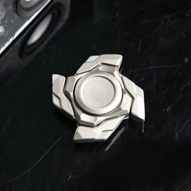 Mini EDC Fidget Spinner Open Armure Top - Jouet anti-stress en métal magnétique pour adultes Soulagement de l'anxiété Fidget Slider Cadeaux de vacances