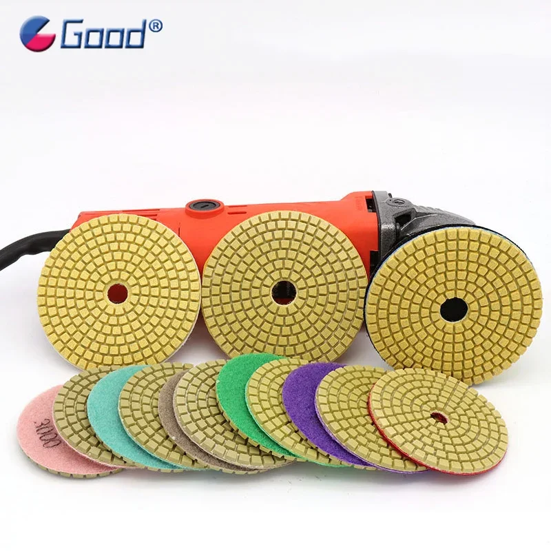 

3/4 Inch Diamond Polishing Pad Wet Sharp Sand Disc For Sanding Marble Granite Concrete Grinding Countertop Stone