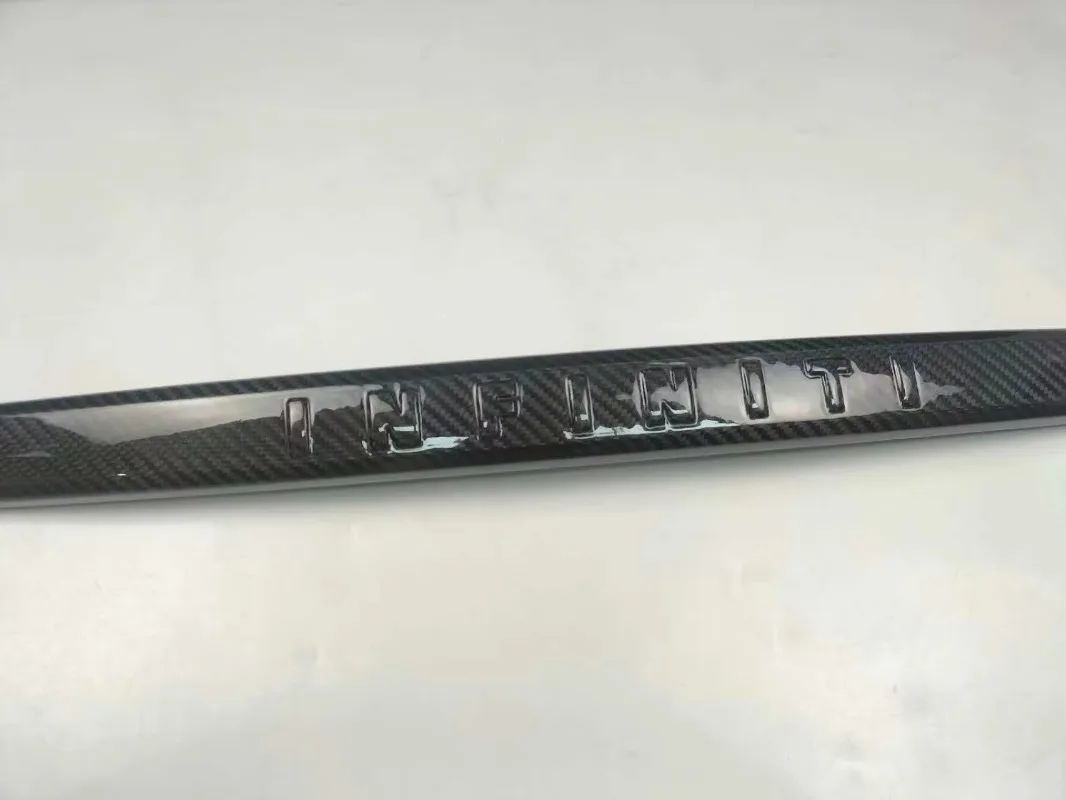 Car Wholesale  Interior Accessories Carbon Fiber Rear Trunk Bar for Infiniti Q50 Car Accessories Car Interior Trim