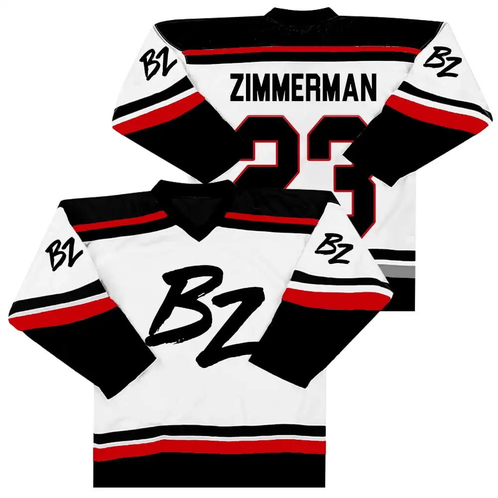 Bailey Zimmerman nuevo para el país verano Tour Merch Jersey Cosplay cuello pico camiseta de manga larga