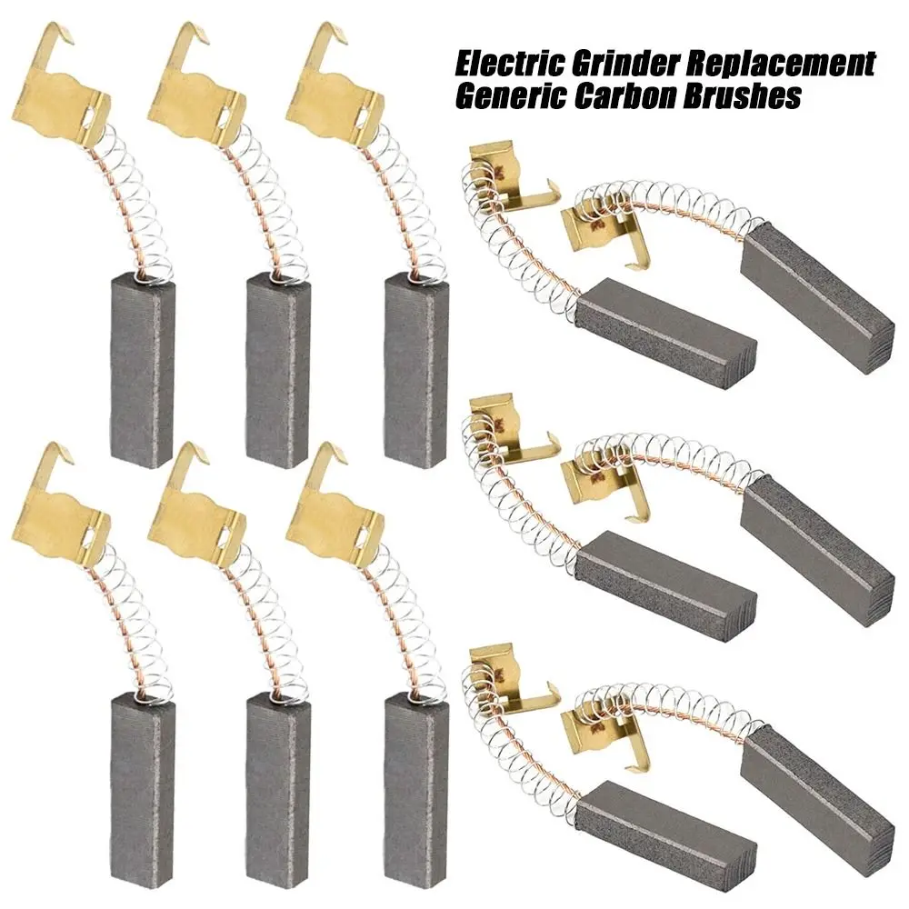 4pcs High quality Accessories 6*10*32mm Carbon Brush Motor Brush QW12T-607 Machine Brush Vacuum Cleaner Brush