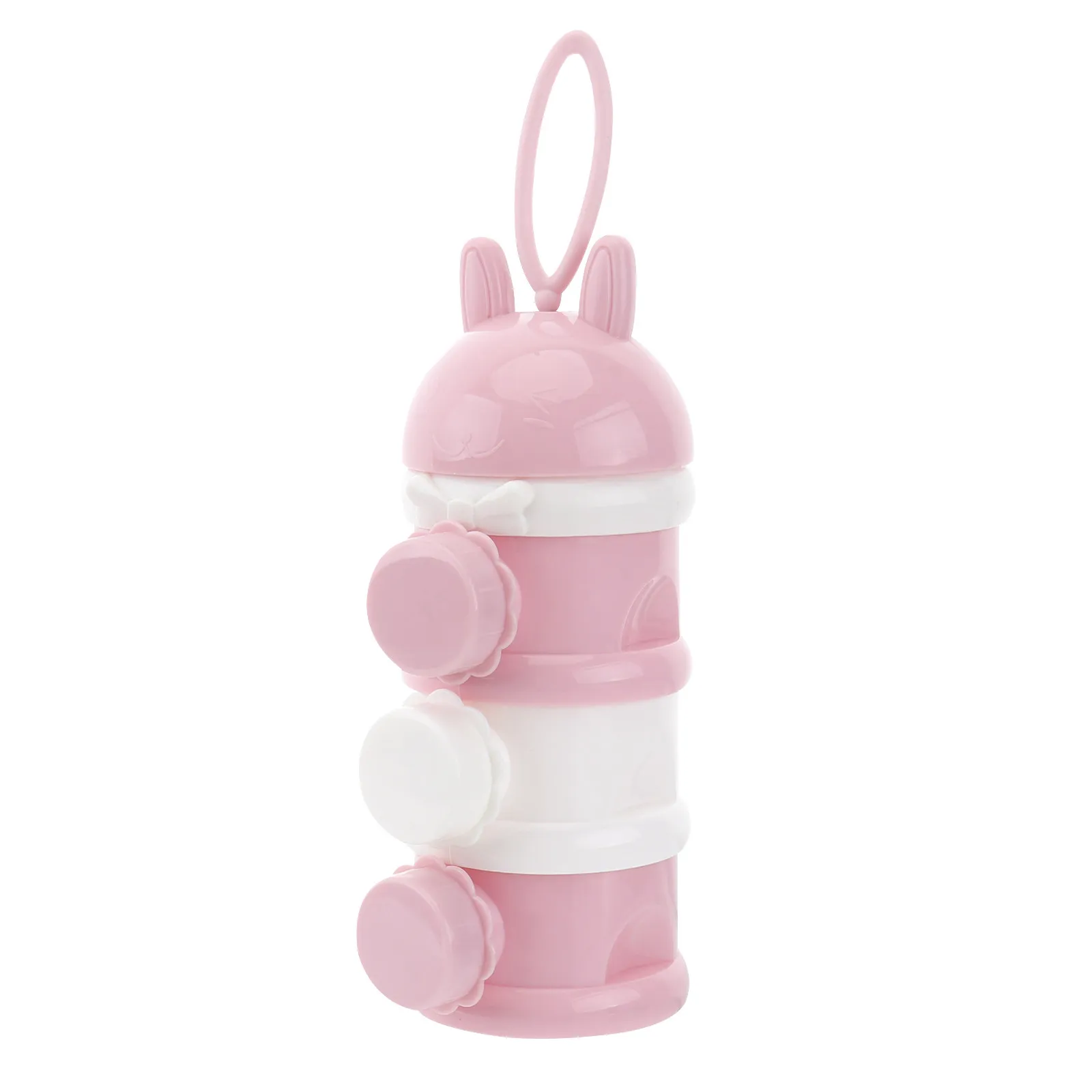 

3 Layer Baby Formula Box Food Grade PP Portable Milk Powder Container Large Capacity No Leak Funnel Outlet for Infant Formula