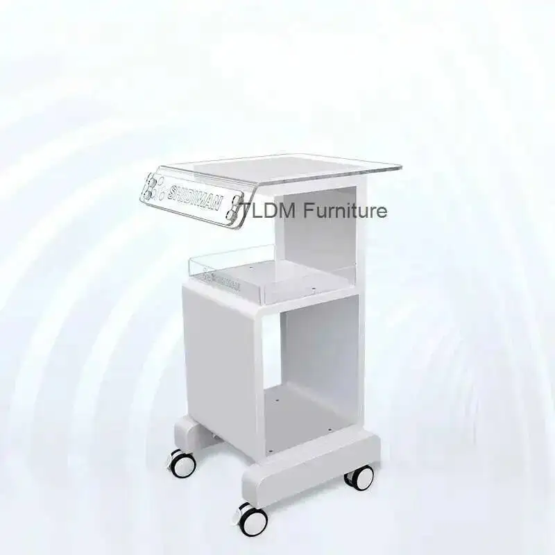 Professional Trolley Cart Manicure Support Aesthetic Auxiliary Wheels Storage Car Beauty Salon Hairdresser Rollers Household
