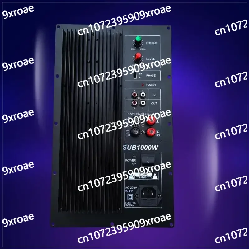 1000W High Power Finished 15 Inch Powerful Bass High-power Active Household Subwoofer Amplifier Board