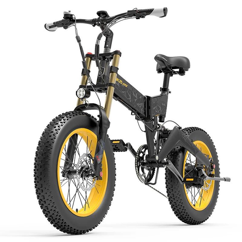 

EU warehouse stock LANKELEISI X3000PLUS-UP 20 inch folding fat tire electric bike 48v 17.5ah ebike 1000w electric bicycle