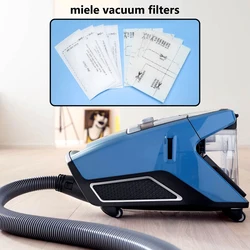 6713110 Air Clean Filter For Miele Vacuum Cleaner Filter Mat With 3944711 Air Clean Filter Pack Of 8