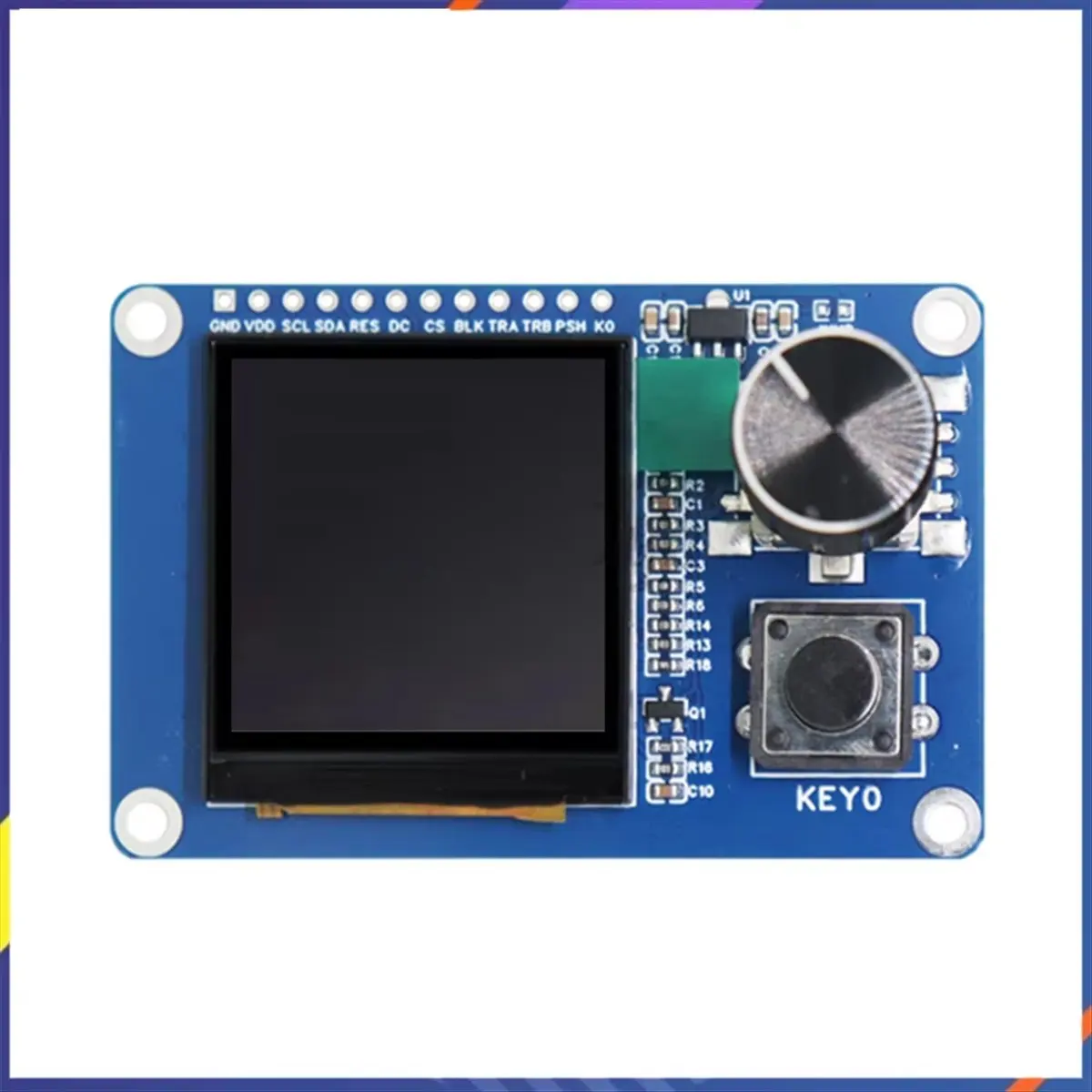 1.54-Inch IPS TFT Display Module - 240x240 HD Resolution, SPI Interface with ST7789 Driver with EC11